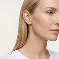 Halloween Pumpkin Stud Earrings — Gold | Waterproof | Oro & Glo