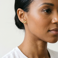Halloween Bat Stud Earrings — Gold | Waterproof | Oro & Glo
