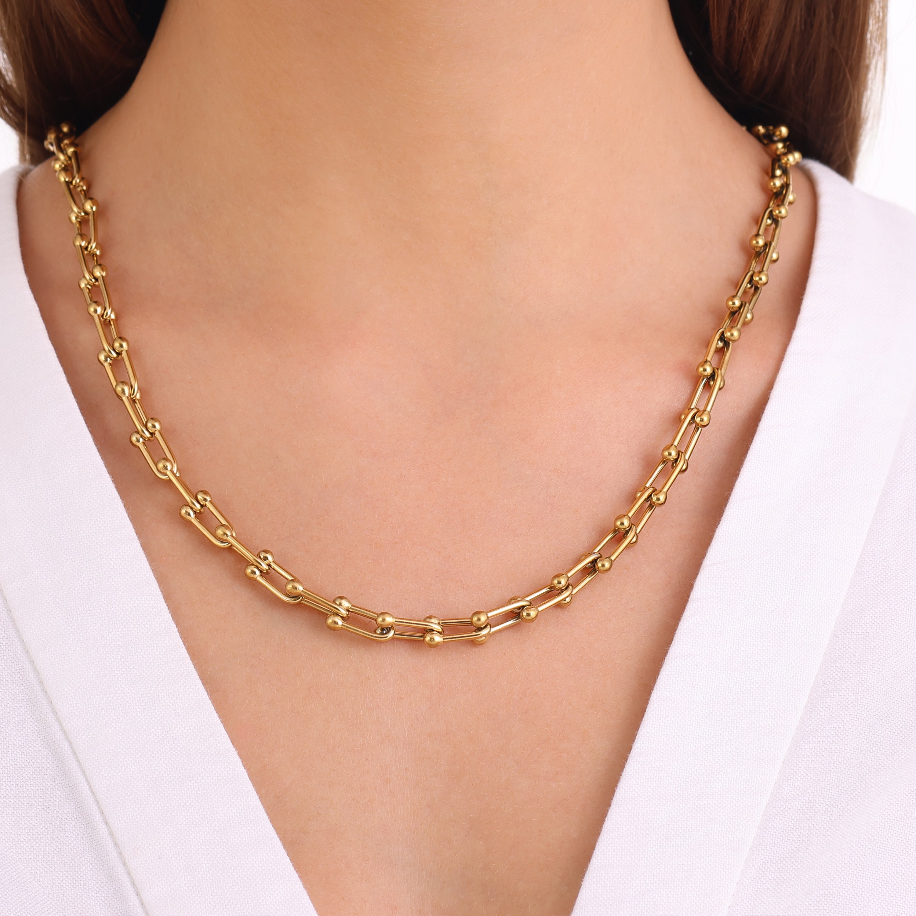 Horseshoe Chain Necklace