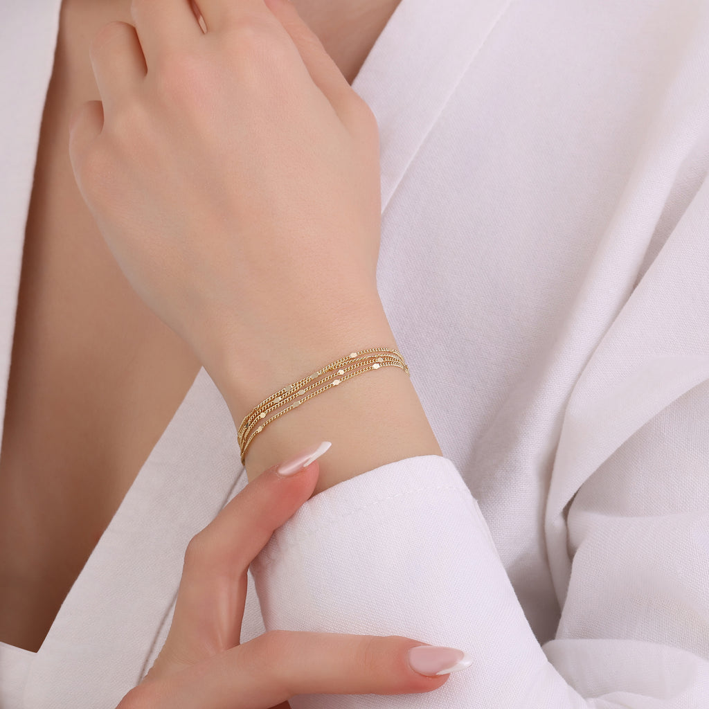 Four Piece Bracelet Set