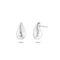 Teardrop Silver Earrings