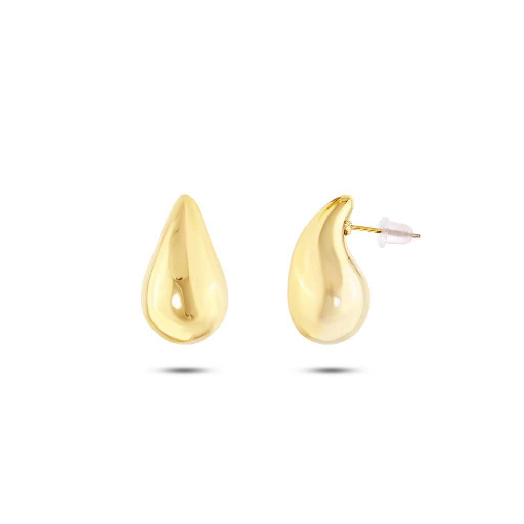 Teardrop Gold Earrings