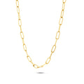 Clip Chain Necklace Gold