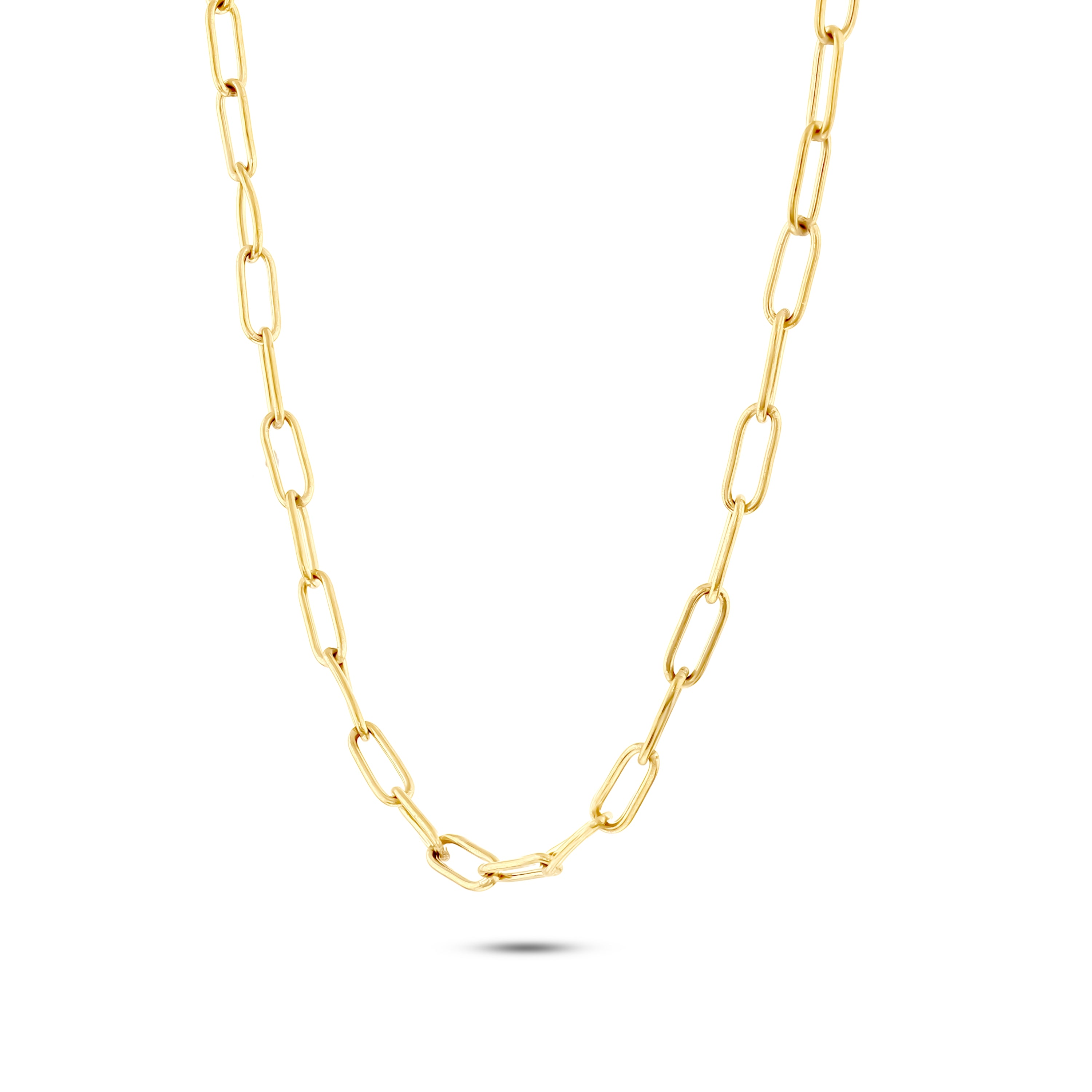 Clip Chain Necklace Gold